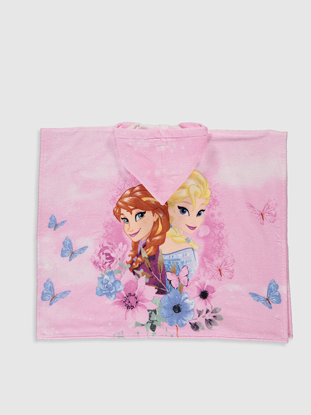 Pembe Baskılı Panço Havlu-1