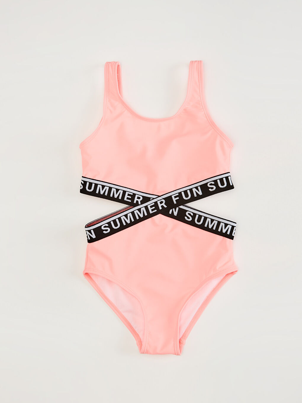 Pembe Kız Çocuk Mayo