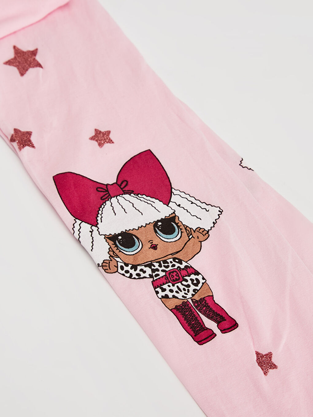 Pembe LOL Surprise OMG Lisanslı İnce Kız Çocuk Külotlu Çorap-2
