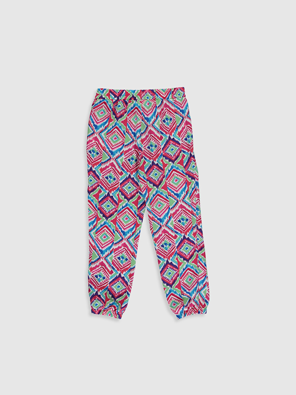 Girl's Figured Viscose Trousers-1