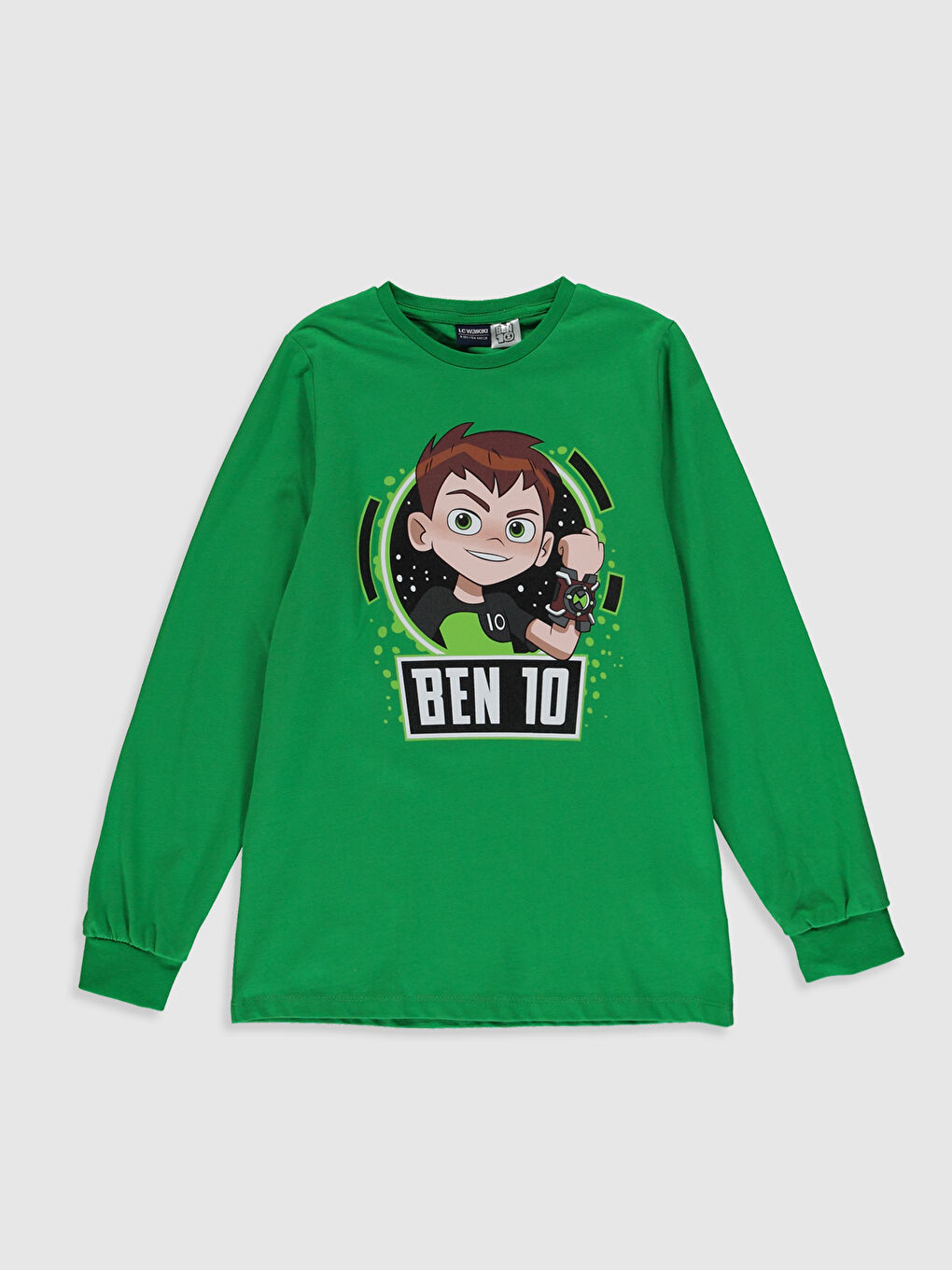 Tricou din bumbac imprimat Ben 10 pentru băieți