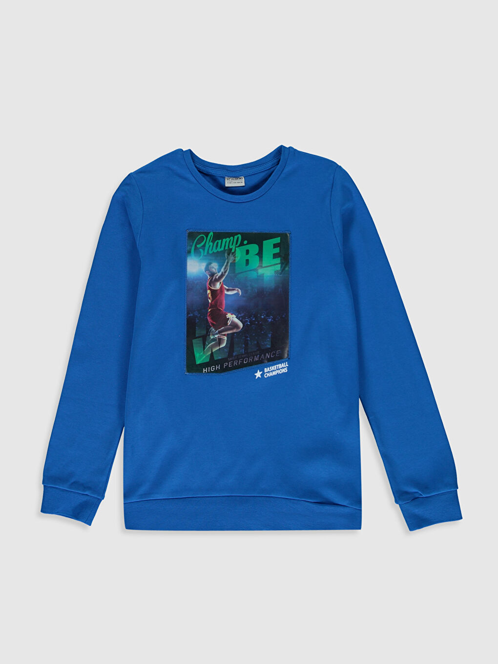 تيشيرت كم طويل ياقة دائرية للأولاد