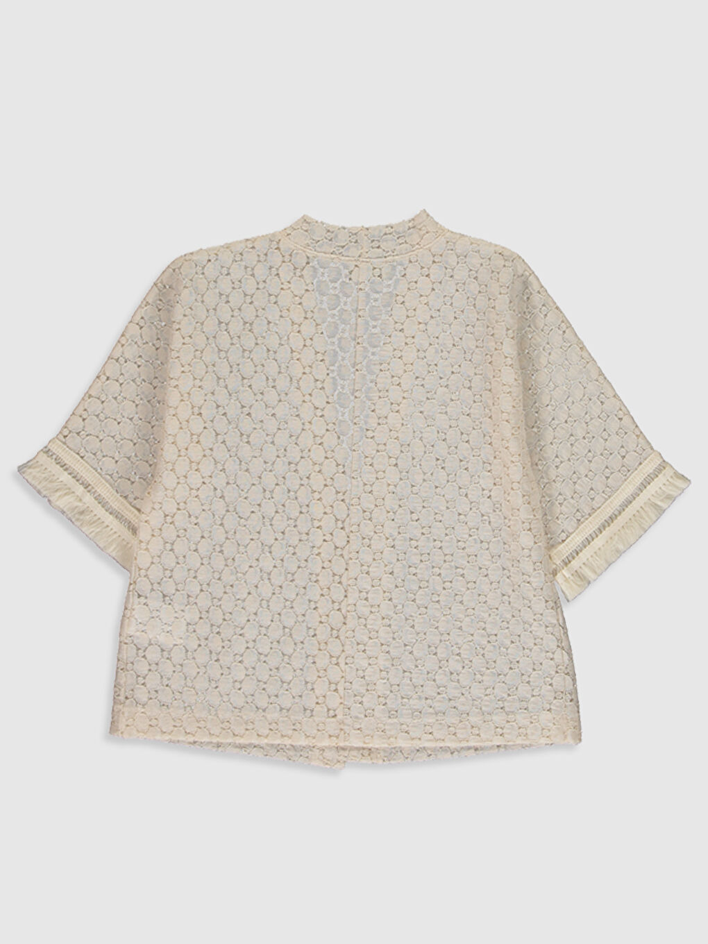 Bej Kız Çocuk Hırka-1