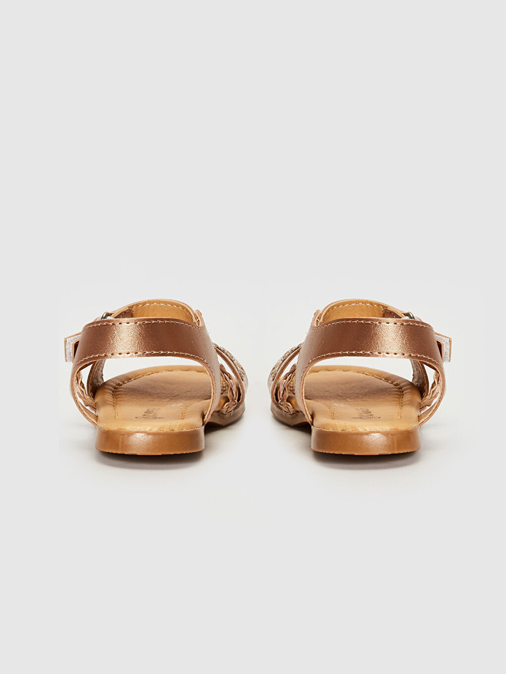 Sarı Bronz Sandalet-3