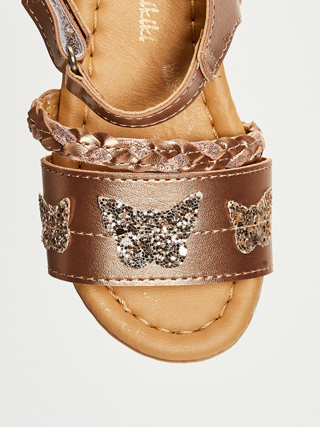 Sarı Bronz Sandalet-4