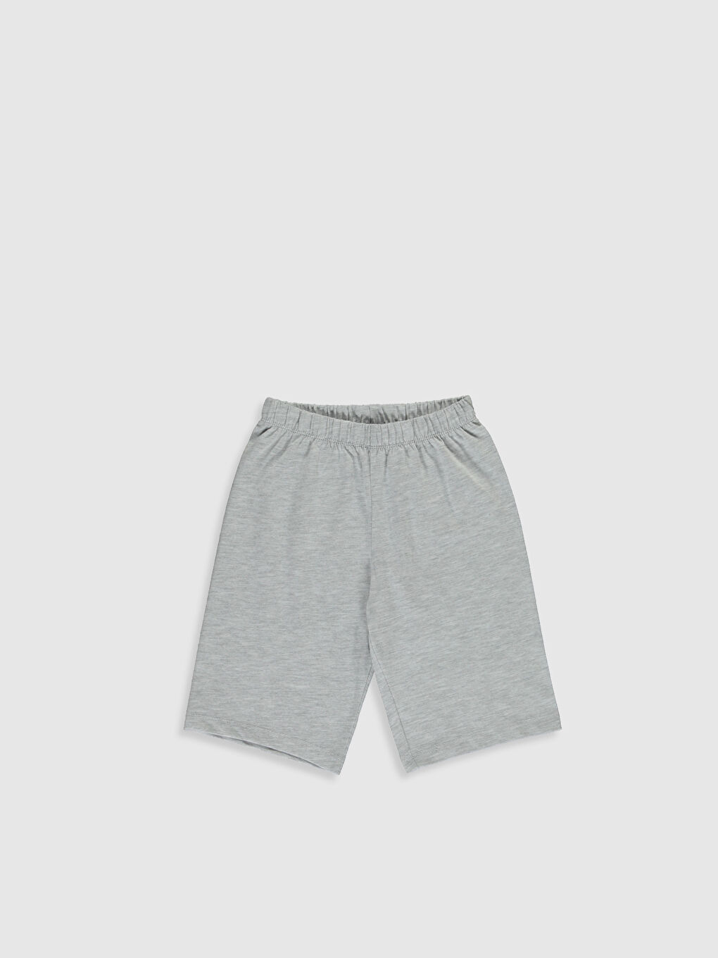 طقم بيجاما للأولاد برقبة دائرية وكم قصير-3