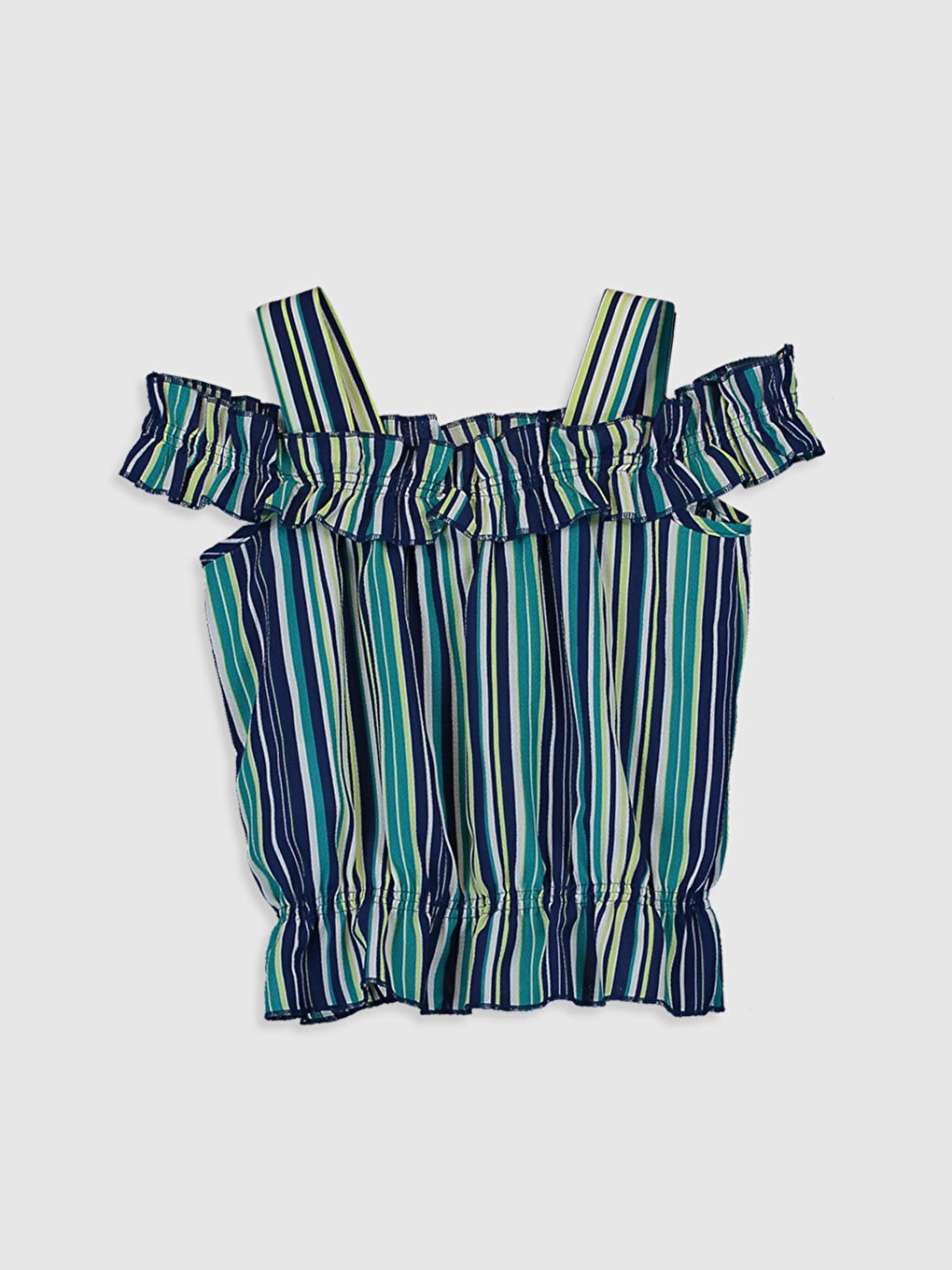 Short Sleeve Girls' Blouse-1