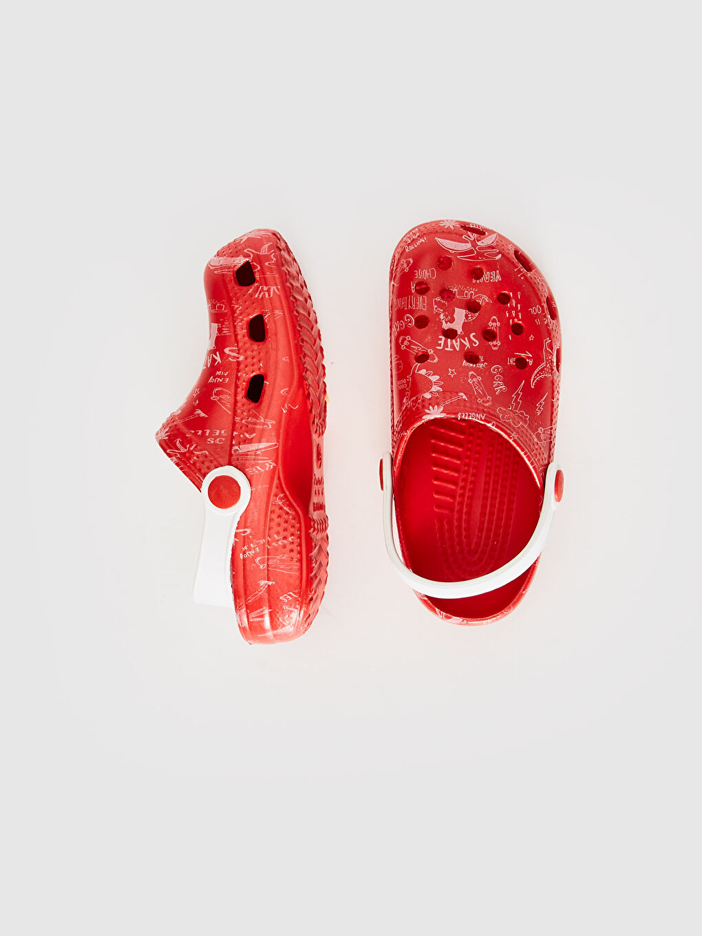 Мальчики Красный Сандалии-1