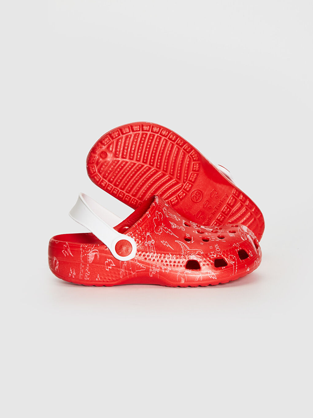 Мальчики Красный Сандалии-2