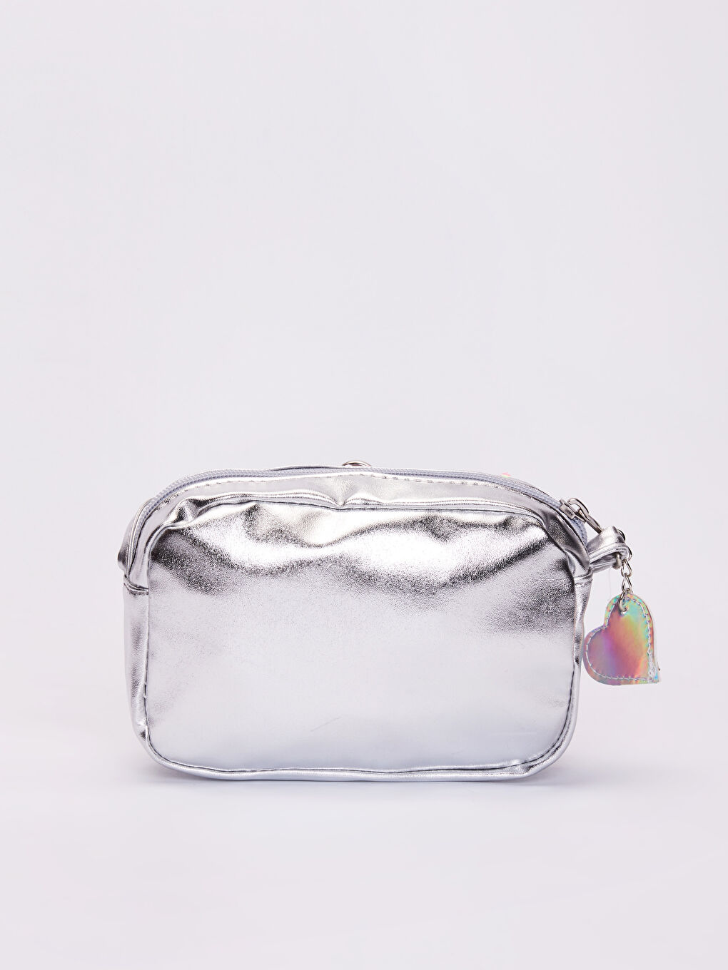 Pembe Kız Çocuk Pul Payetli Parlak Omuz Çantası-2