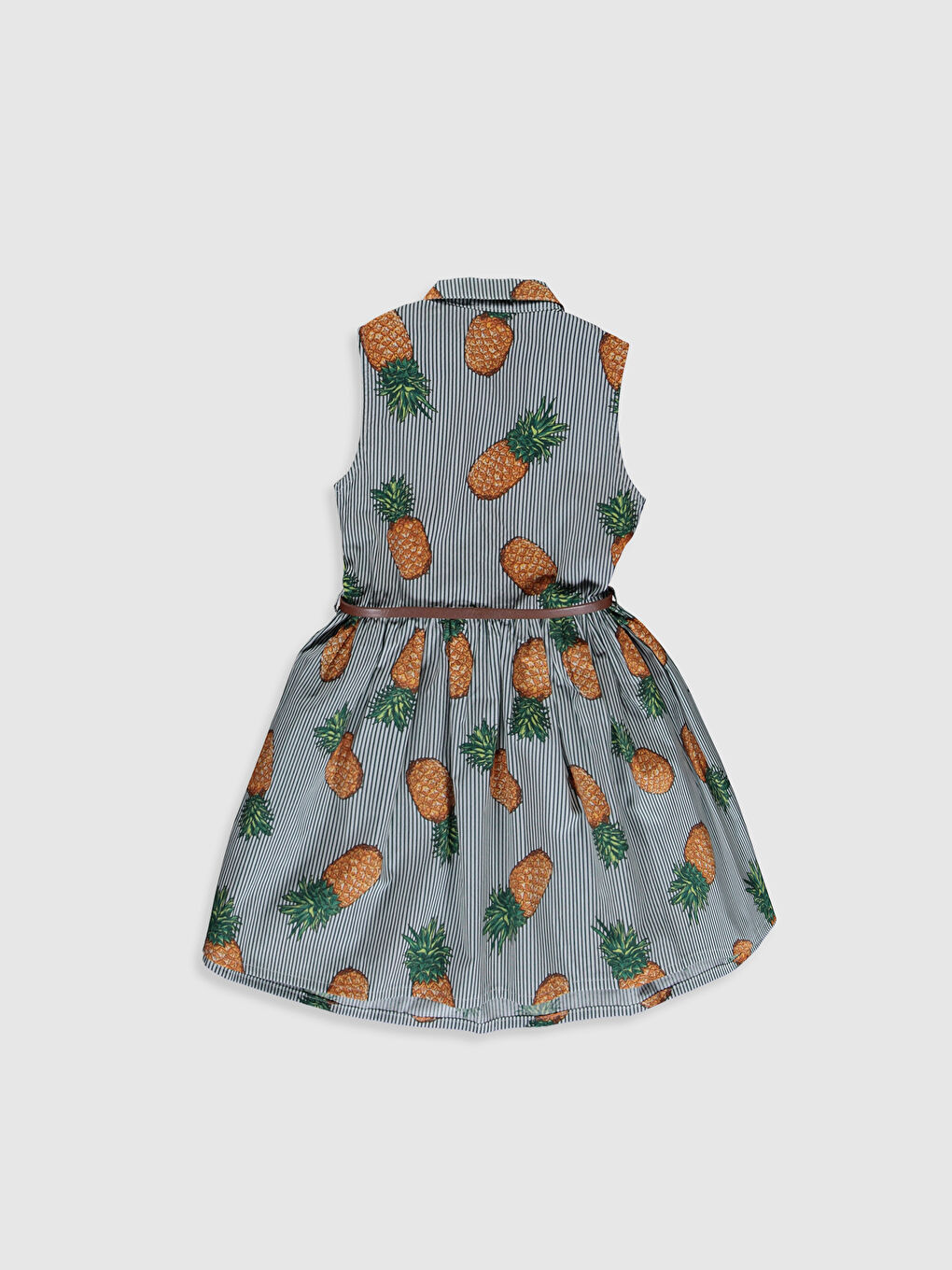 Yeşil Kız Çocuk Elbise-1