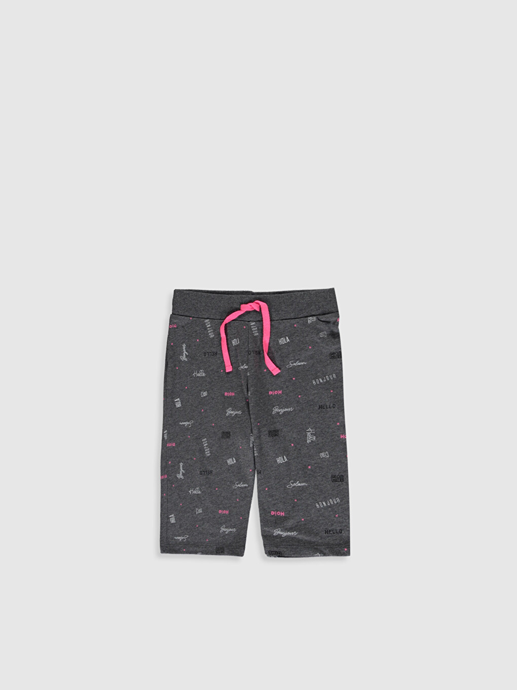 Girl's Figured Cotton Shorts