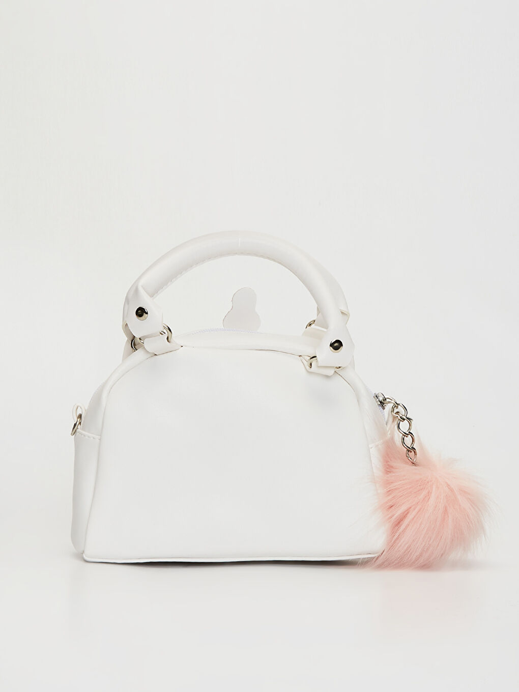 Сумка з вишивкою та деталями з помпонами для дівчаток-1