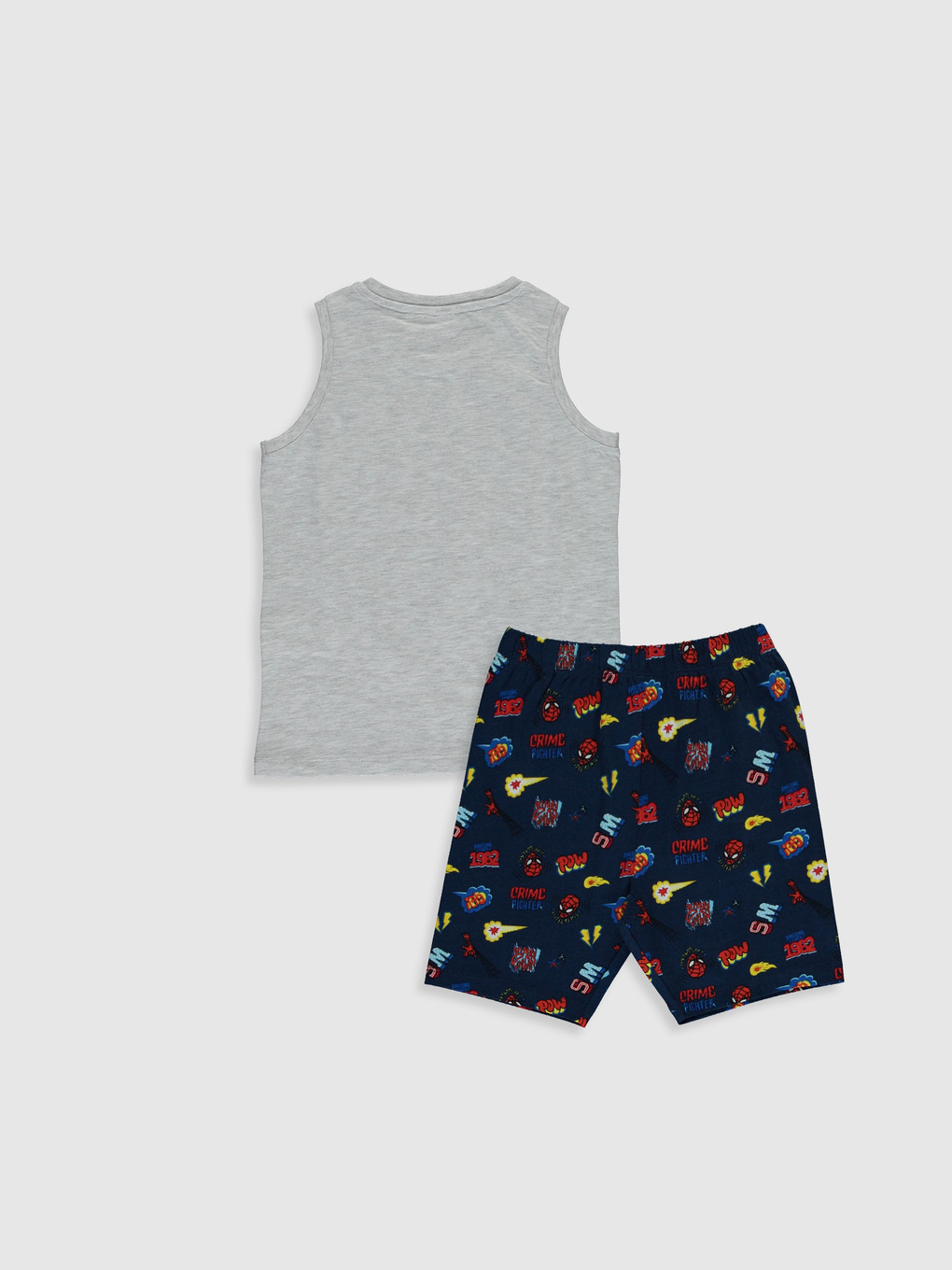 Crew Neck Boys' Pyjama Set-1