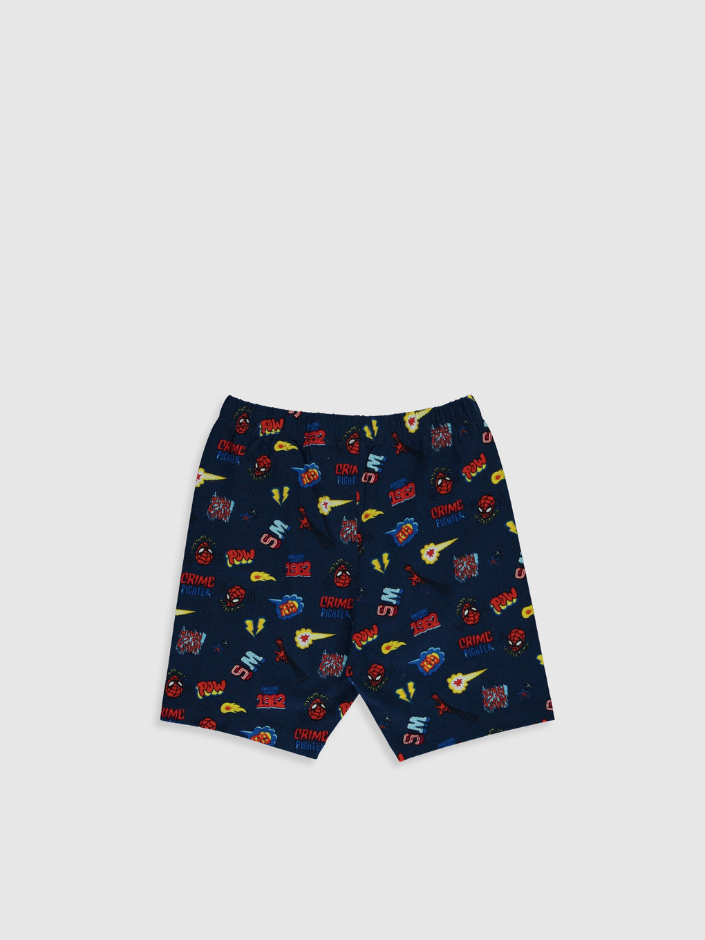 Crew Neck Boys' Pyjama Set-3