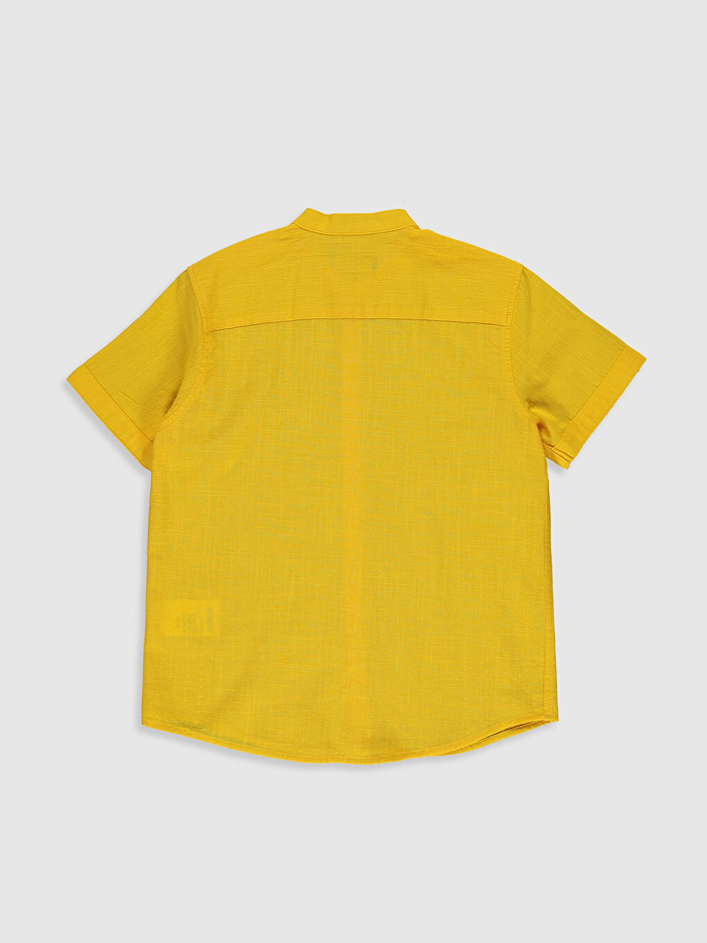 Chemise Garçon Col Mao Manches Courtes Popeline-1