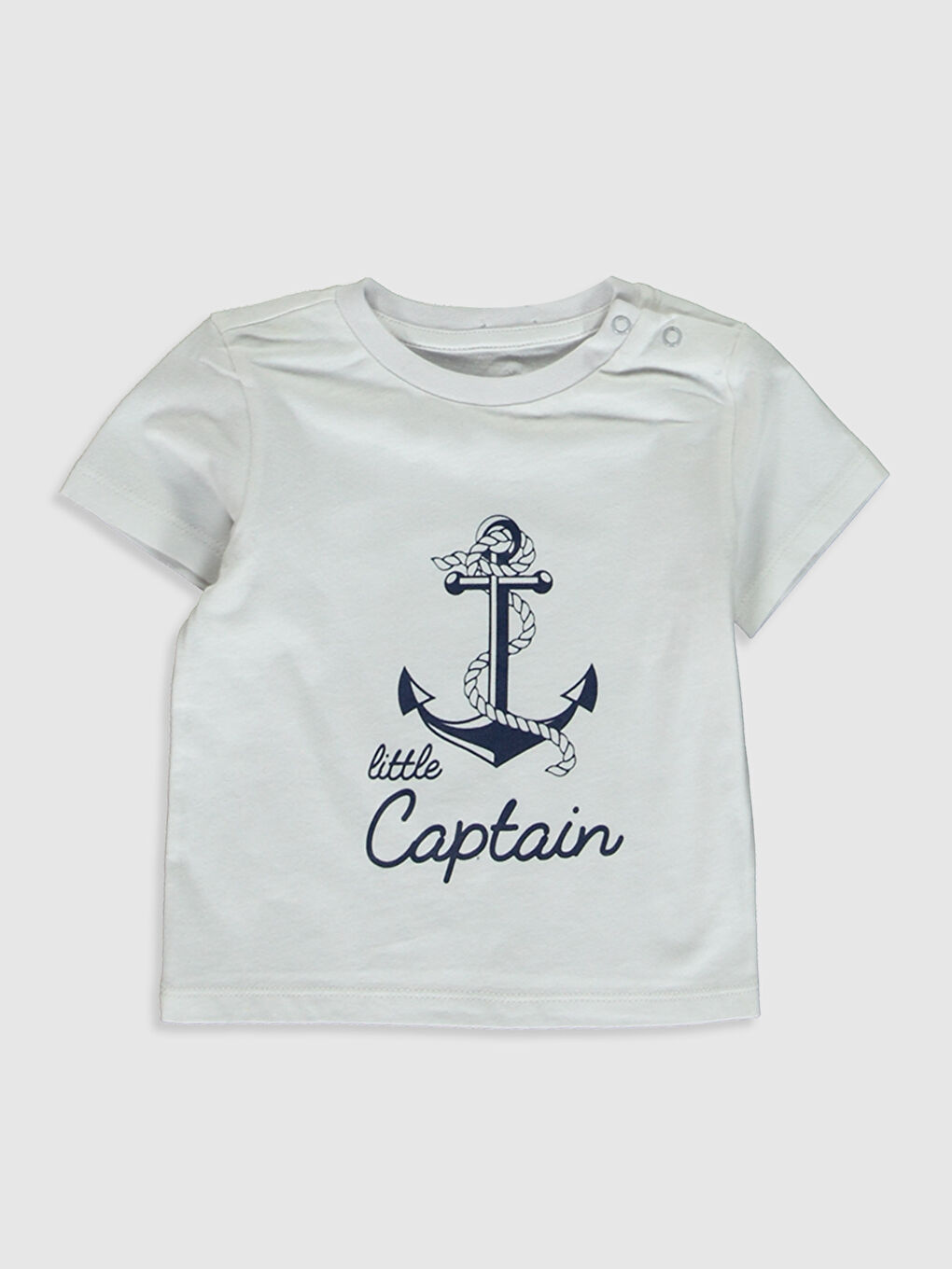 Beyaz Bisiklet Yaka Kısa Kollu Erkek Çocuk Pijama Takım-7