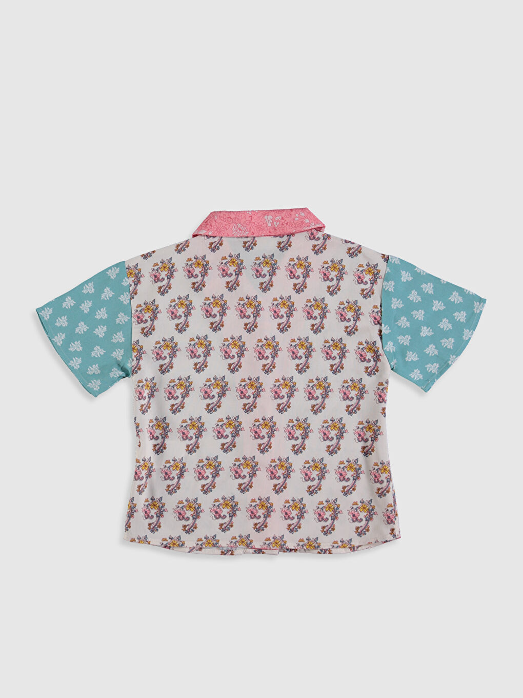 Girls' Short Sleeve Shirt-1