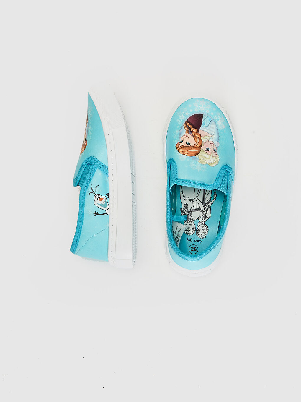 Turkuaz Kız Çocuk Frozen Lisanslı Ayakkabı-6