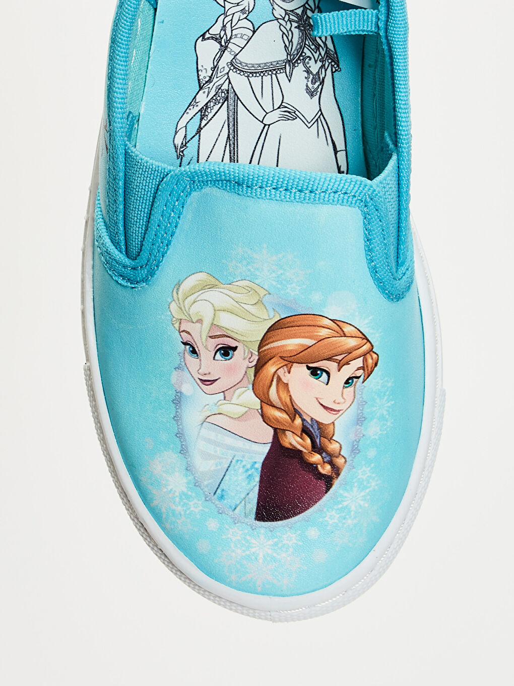 Turkuaz Kız Çocuk Frozen Lisanslı Ayakkabı-9