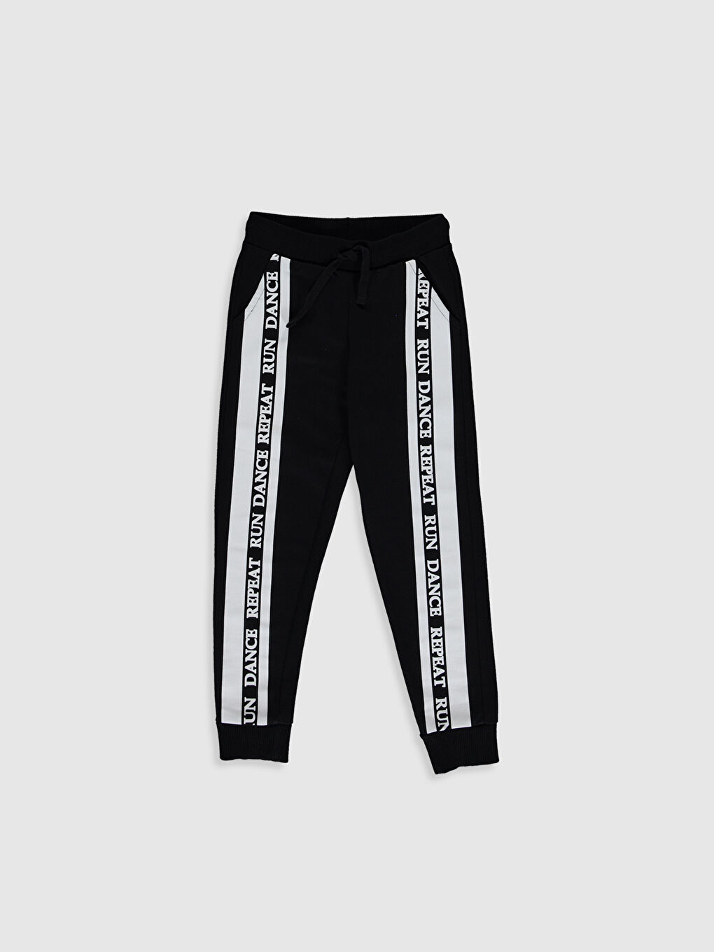 Siyah Kız Çocuk Eşofman Altı