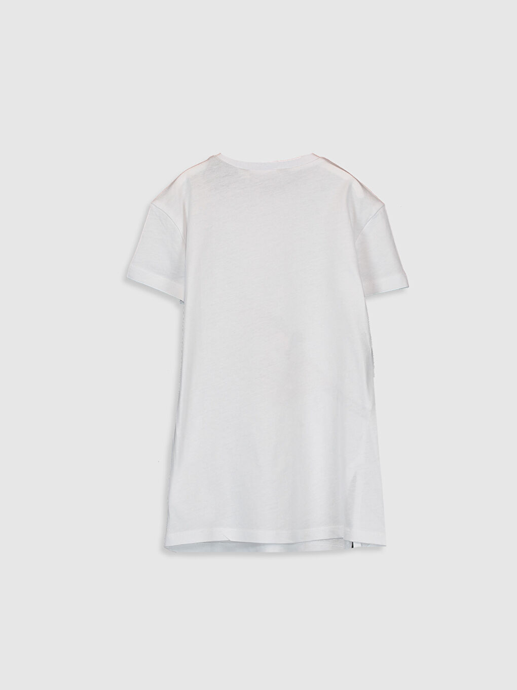 تي شيرت بناتي ميكي ماوس مطبوع من القطن طقم متطابق للأم والبنت-1