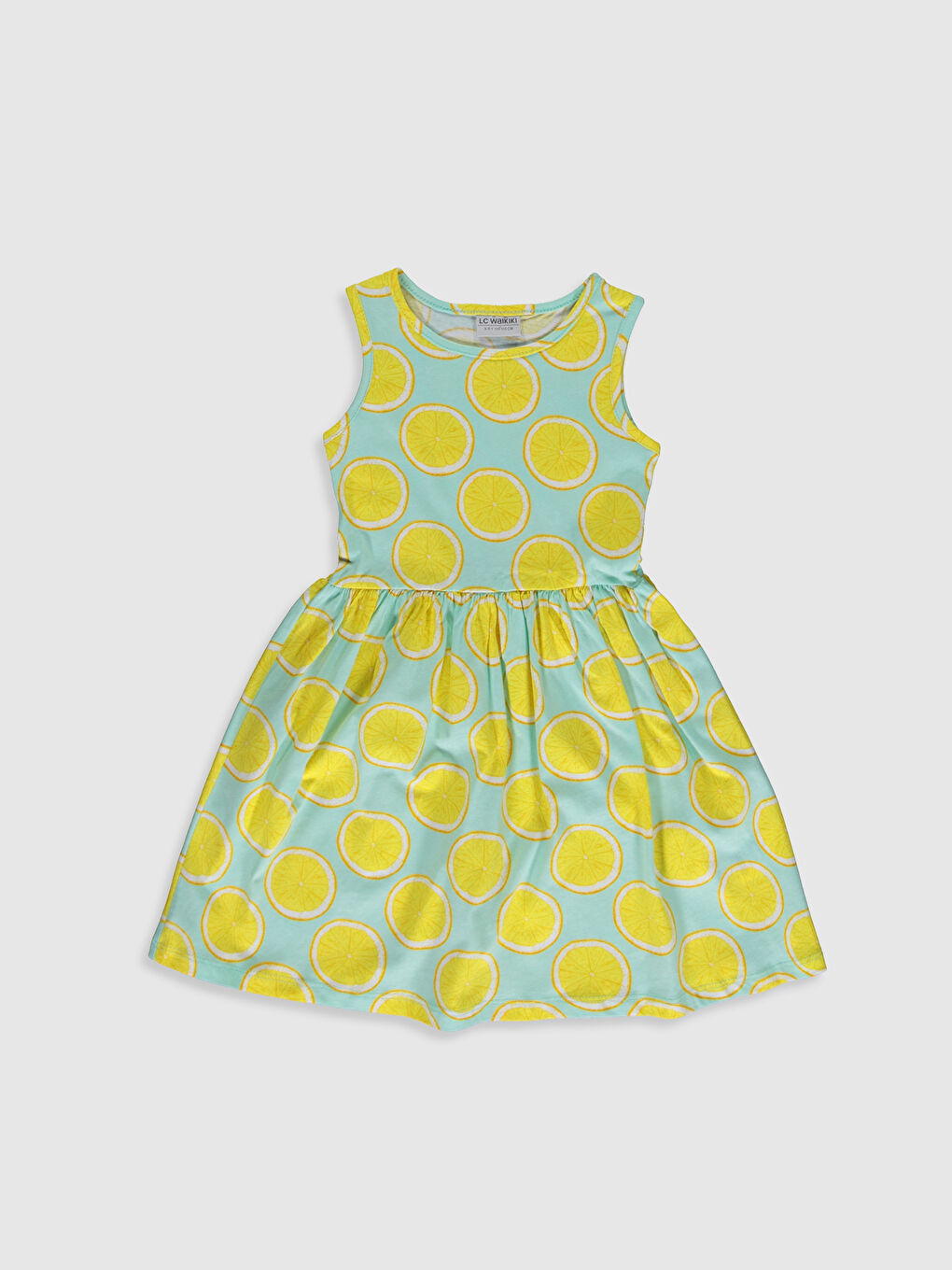 Girl's Figured Cotton Dress