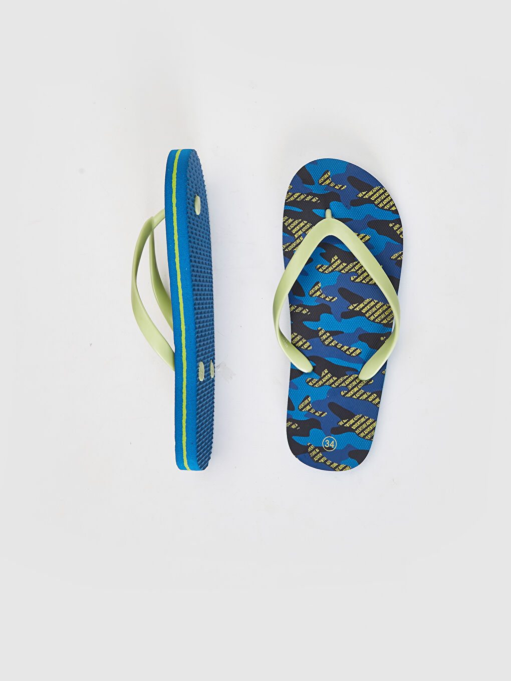 LCW STEPS Printed Flip Flops Boy's Beach Slippers -0SK020Z4-CRP