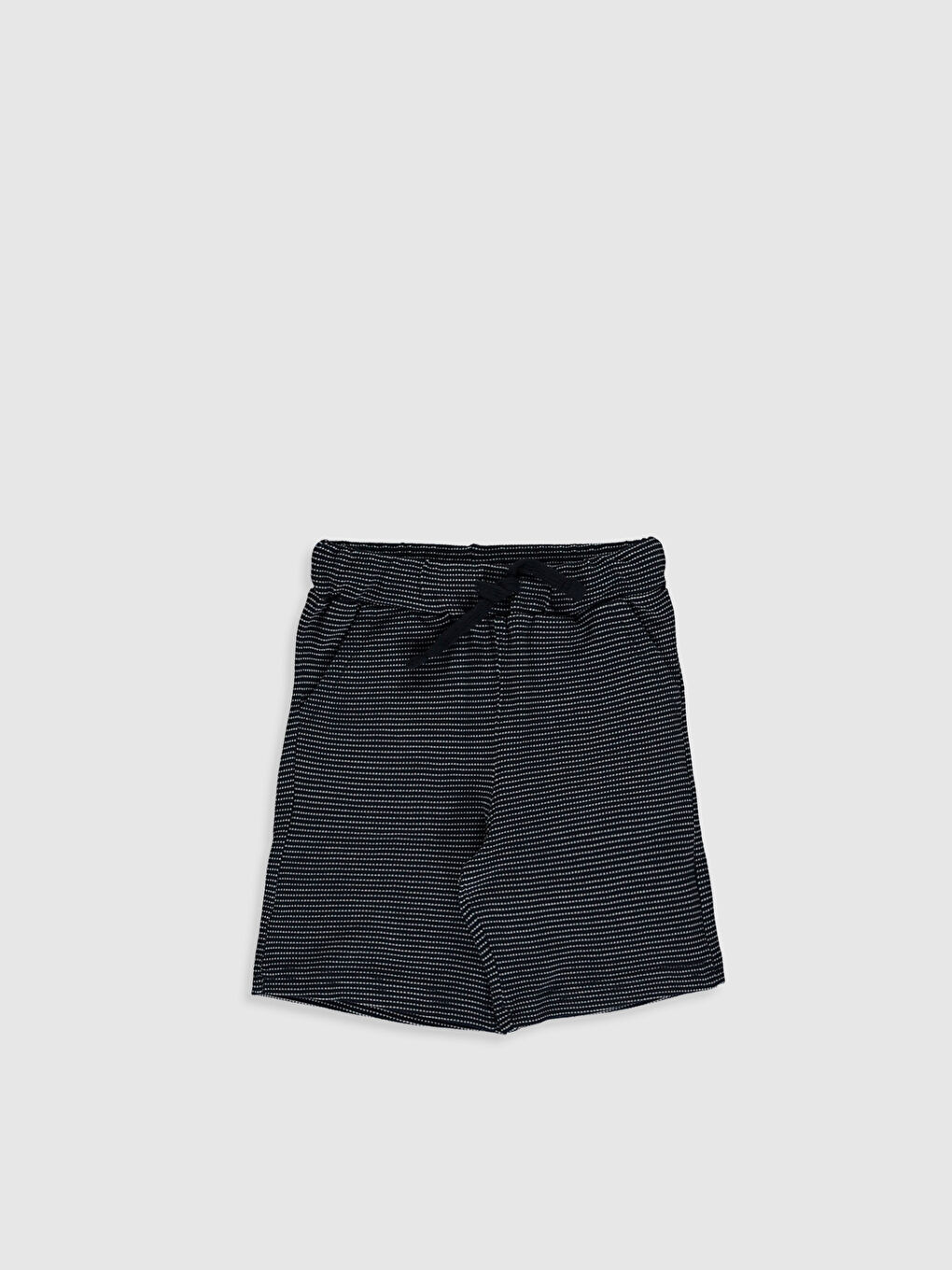 Lacivert Erkek Çocuk Beli Lastikli Şort