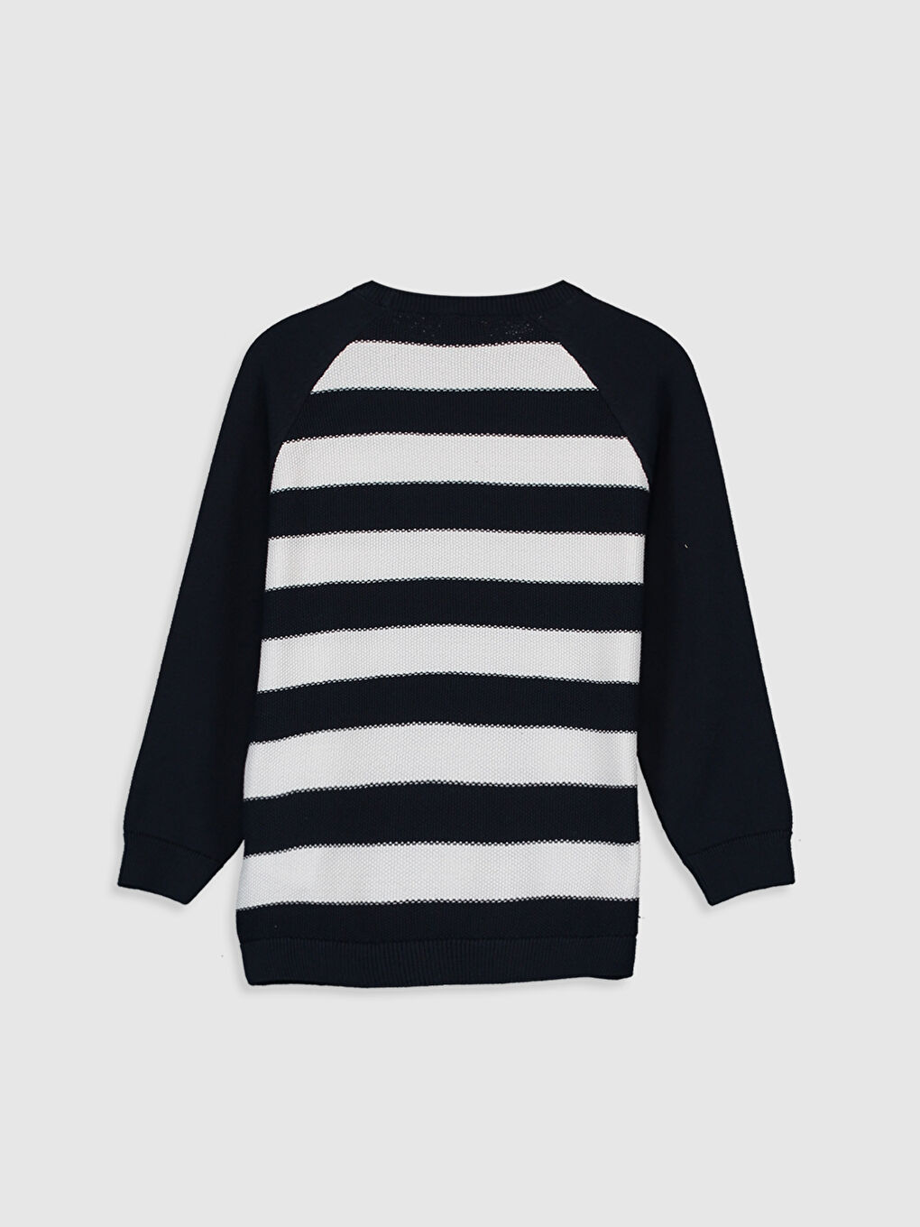 Свитер с круглым вырезом и длинным рукавом для мальчиков-1