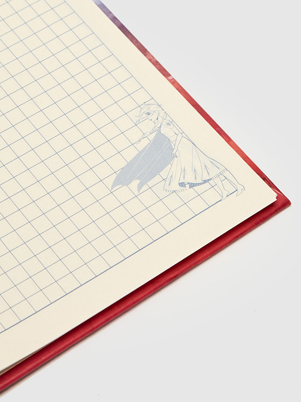 Kız Çocuk Frozen Lisanslı Spiralli Kareli Defter-1