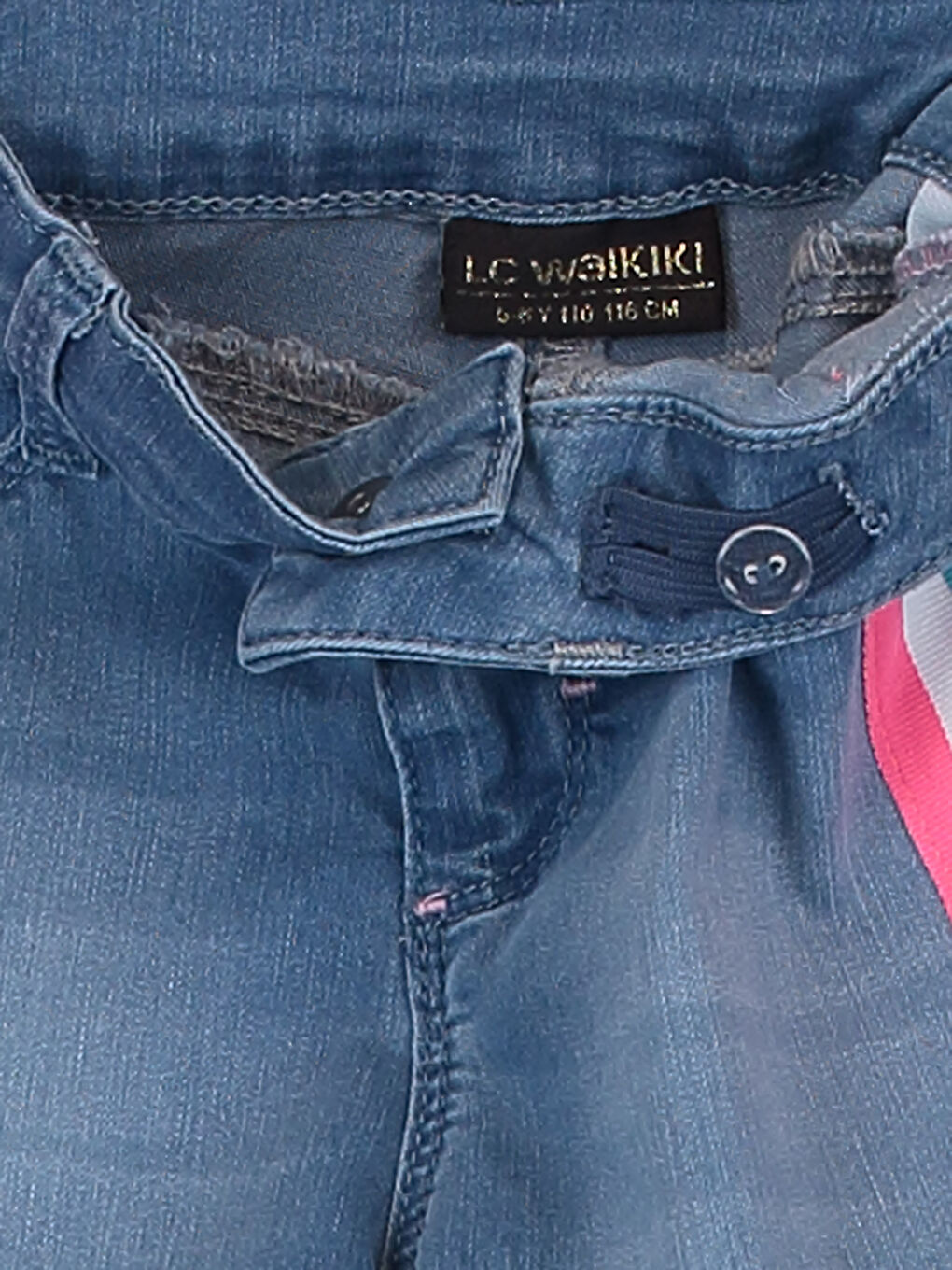 İndigo Kız Çocuk Jean Şort-2