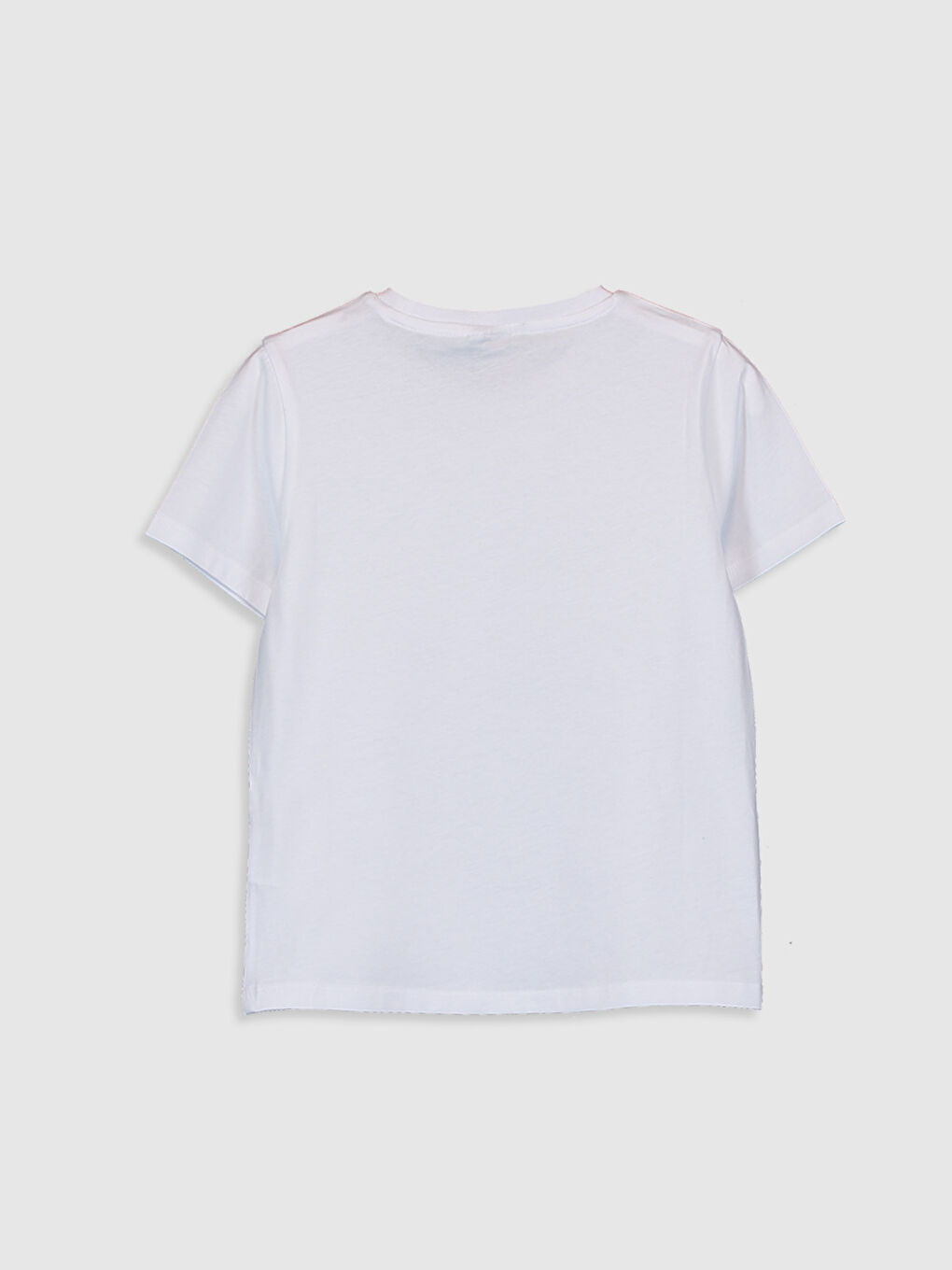 Хлопковая футболка с принтом для мальчиков-1