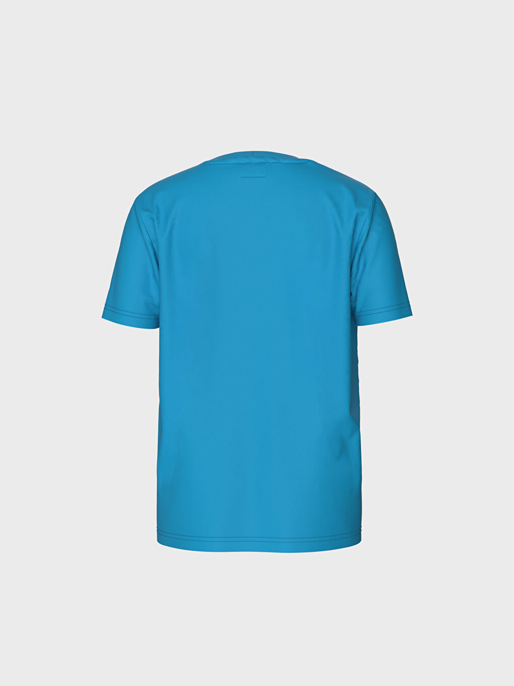 Turkuaz Erkek Çocuk Güneşte Renk Değiştiren Pamuklu Tişört-4