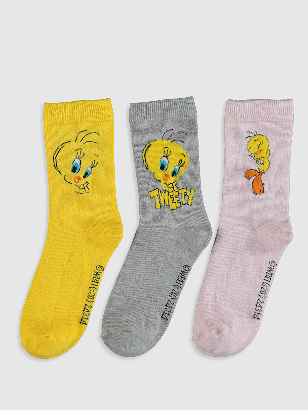Girl YELLOW Ankle Socks-1