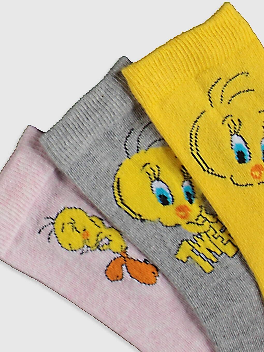 Girl YELLOW Ankle Socks-3