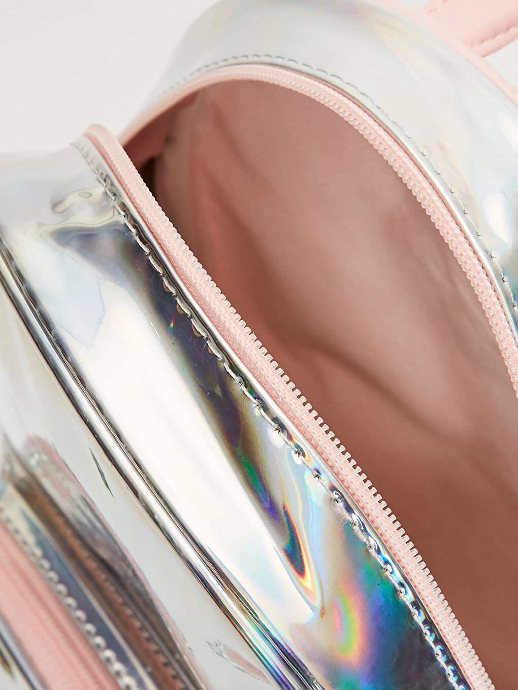 Gümüş Gri Sırt Çantası-3