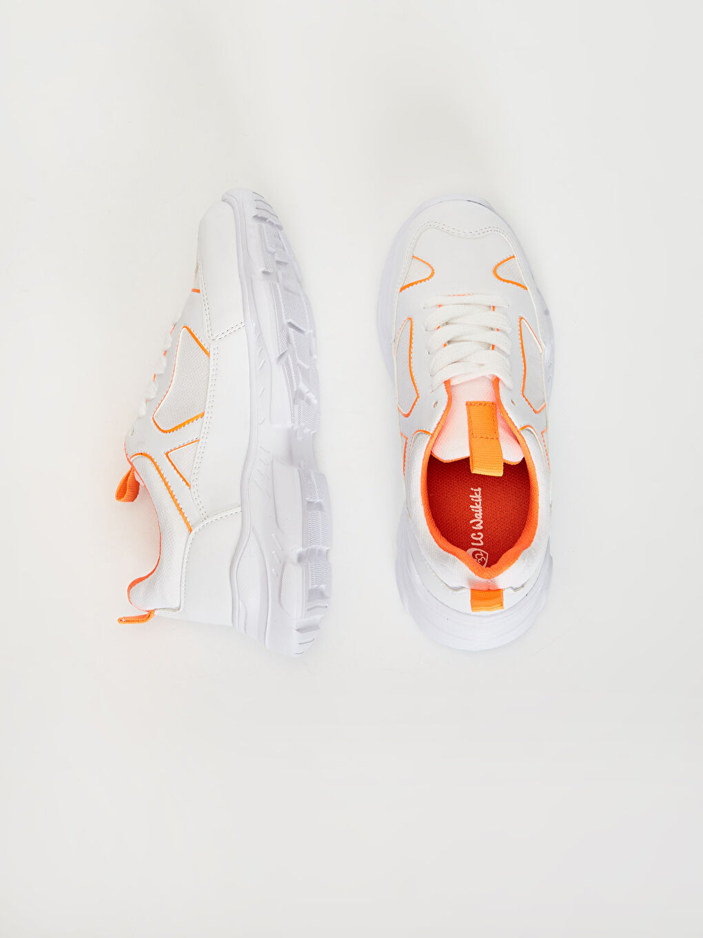 Girl ORANGE Sneakers-1