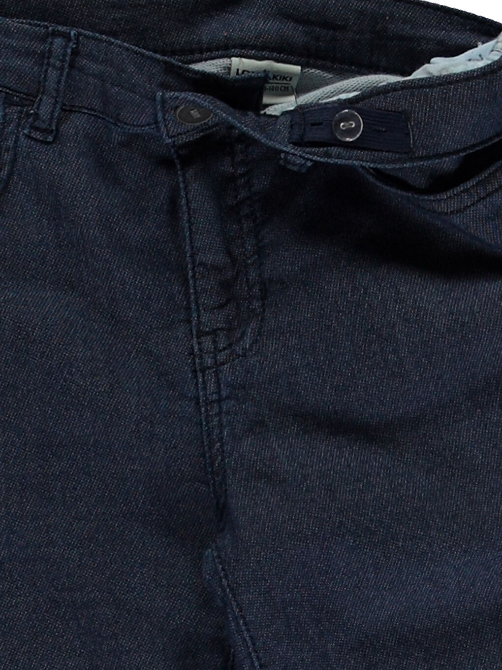 Siyah Süper Skinny Erkek Çocuk Jean Pantolon-2