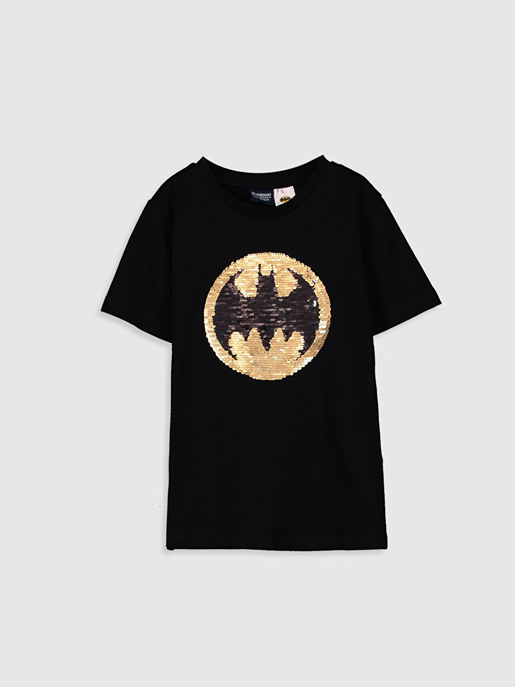 LCW Kids Boy's Double-Sided Sequin Batman T-Shirt -0SC674Z4-CVL