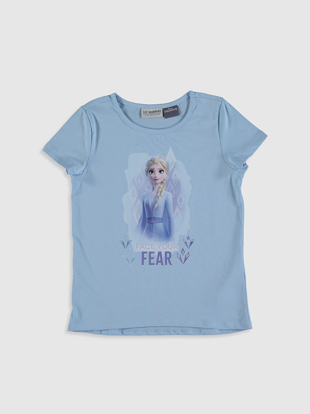 T-shirt Fille Col Rond Manches Courtes Lot de 2-2