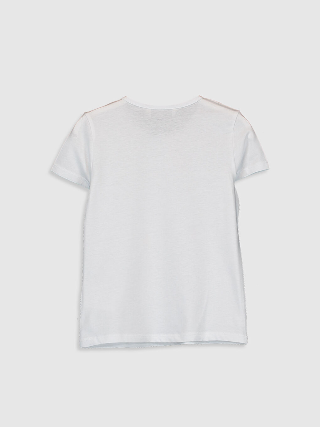 Girl's Printed Cotton T-Shirt-1