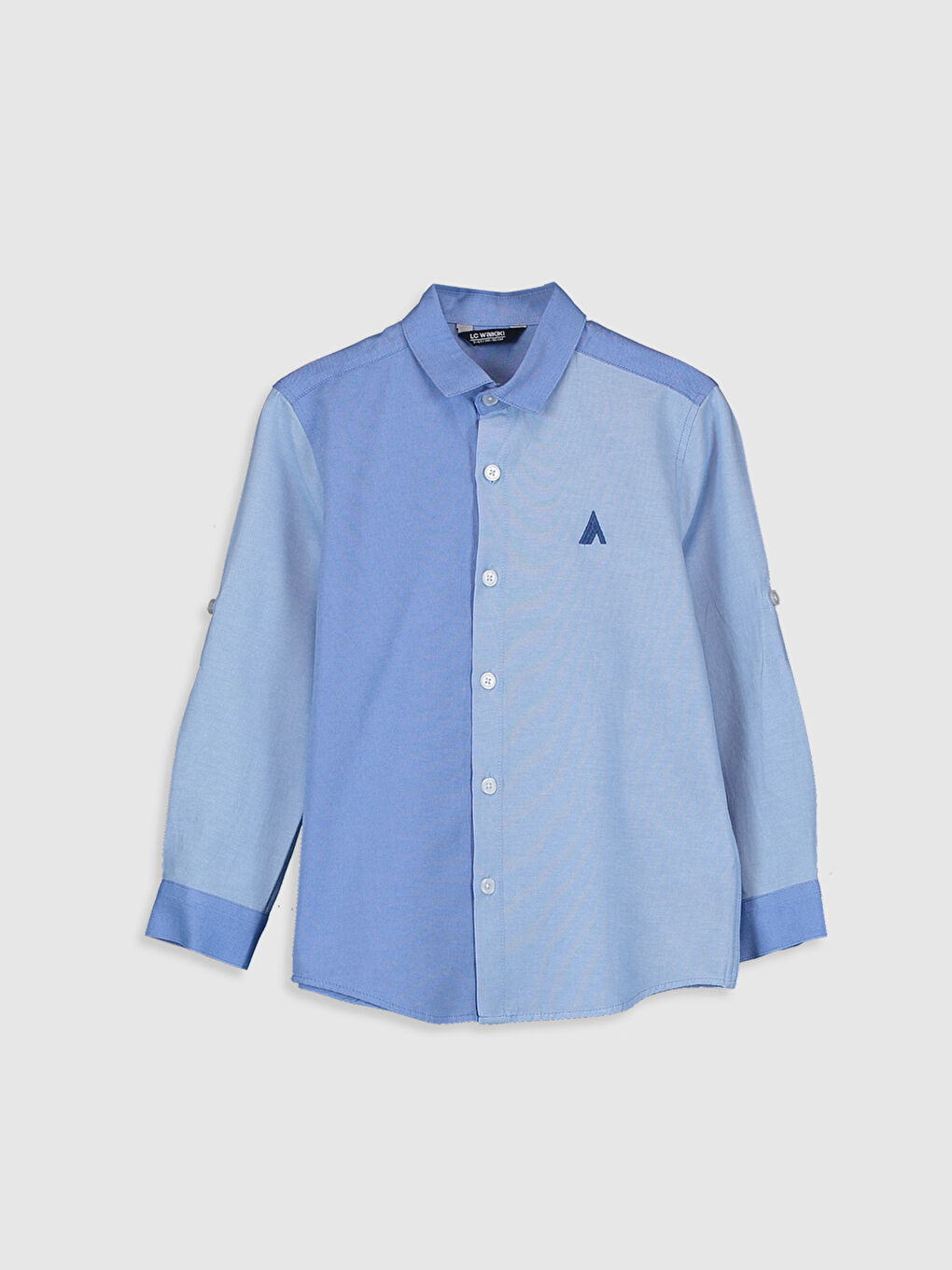 Turkuaz Erkek Çocuk Oxford Gömlek