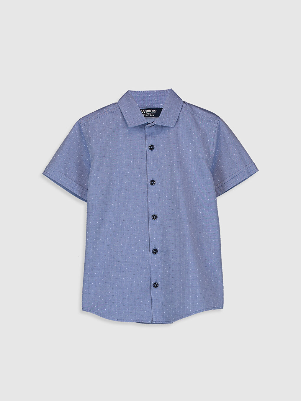 Mavi Erkek Çocuk Gömlek ve Papyon-1