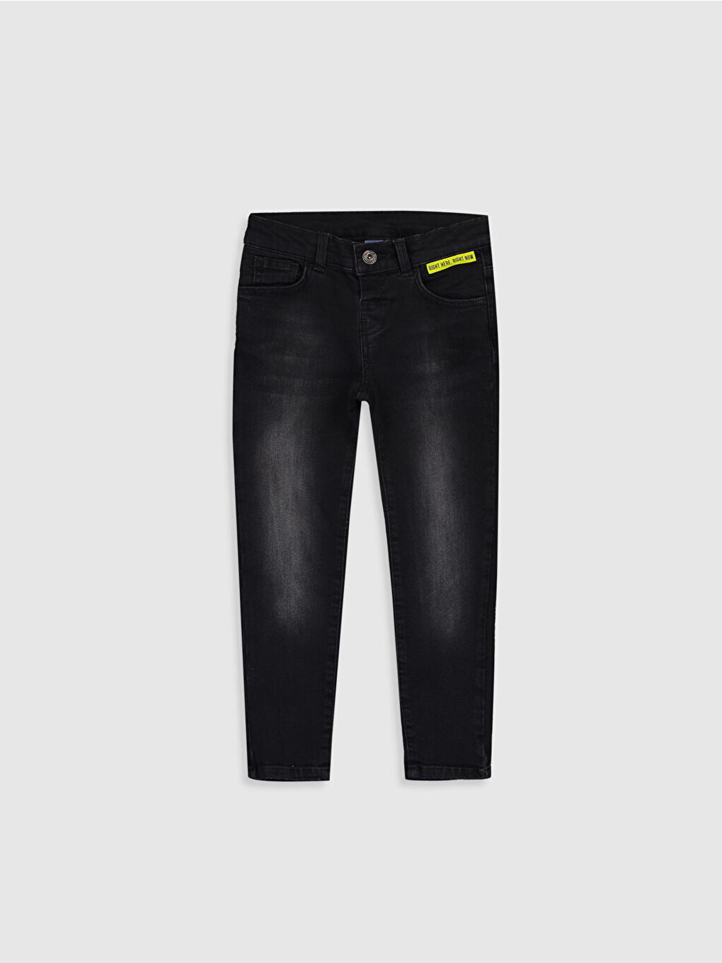 Antrasit Süper Skinny Erkek Çocuk Jean Pantolon-1