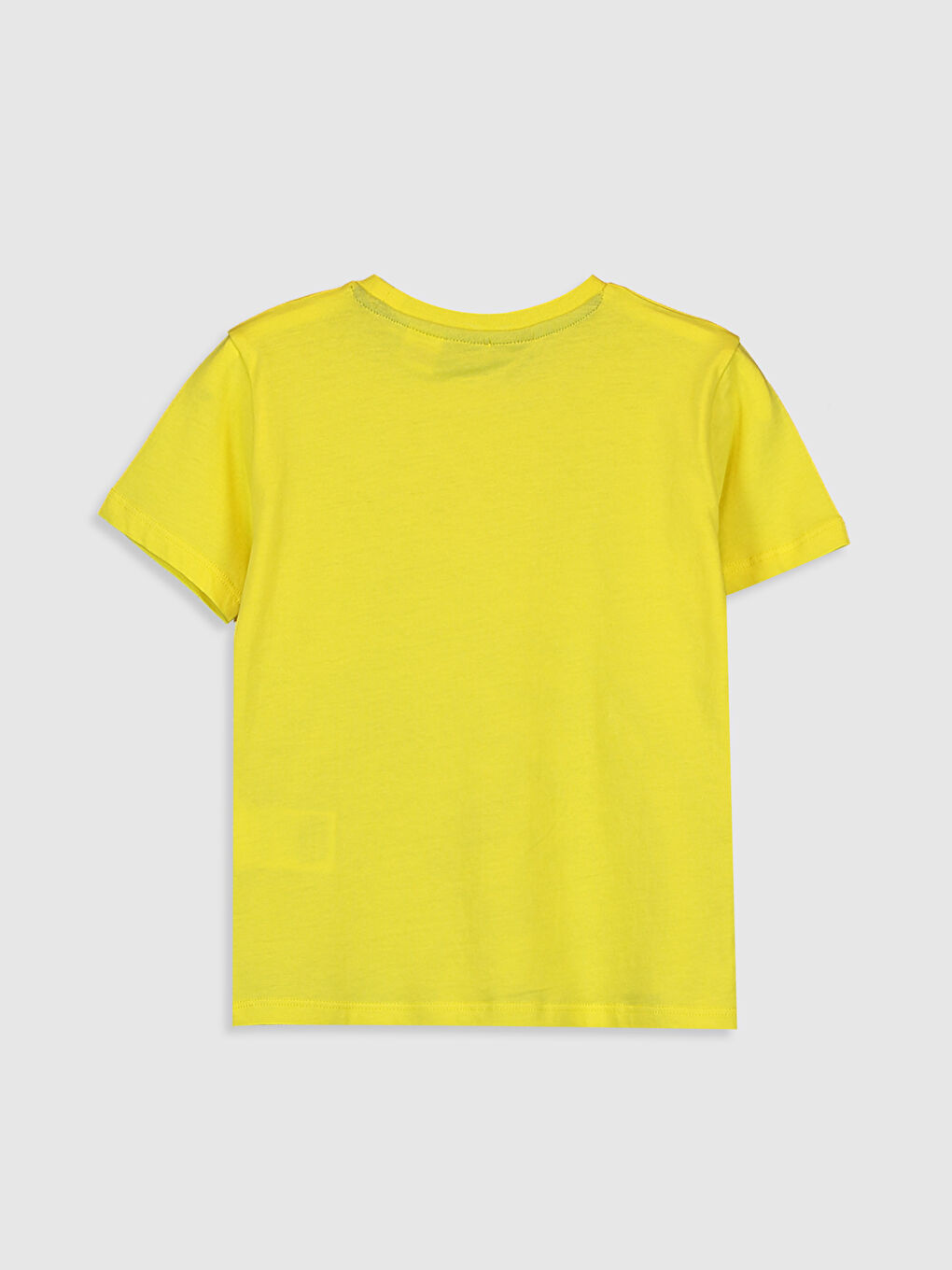 Sarı Erkek Çocuk Fenerbahçe Baskılı Taraftar Tişört-1