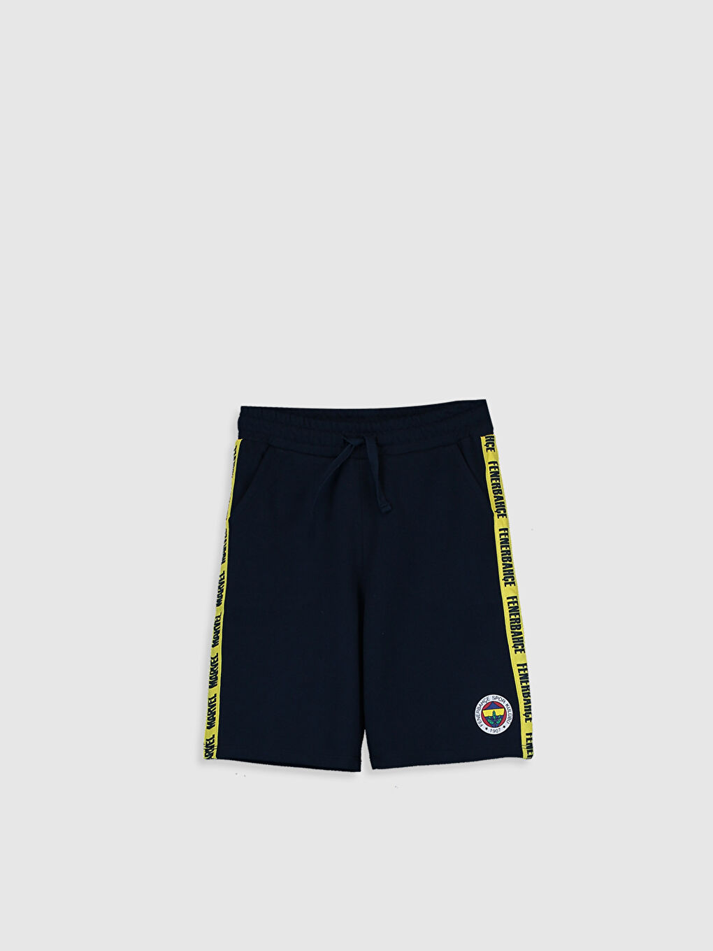 Lacivert Erkek Çocuk Fenerbahçe Amblemli Taraftar Şort