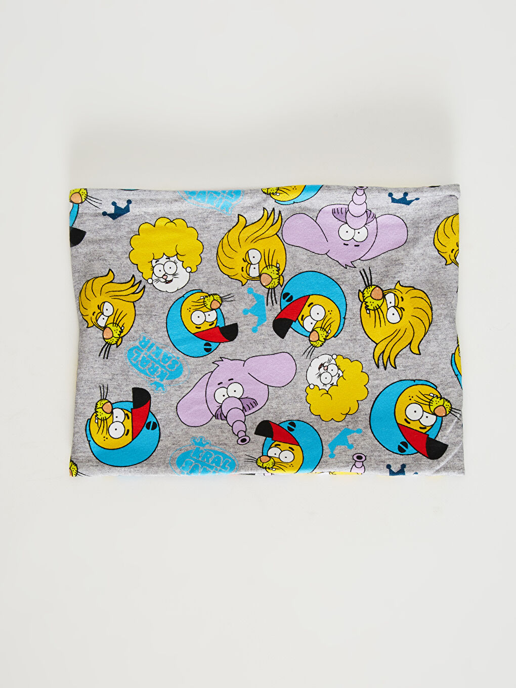 Gri Erkek Çocuk Kral Şakir Jarse Kaşkol