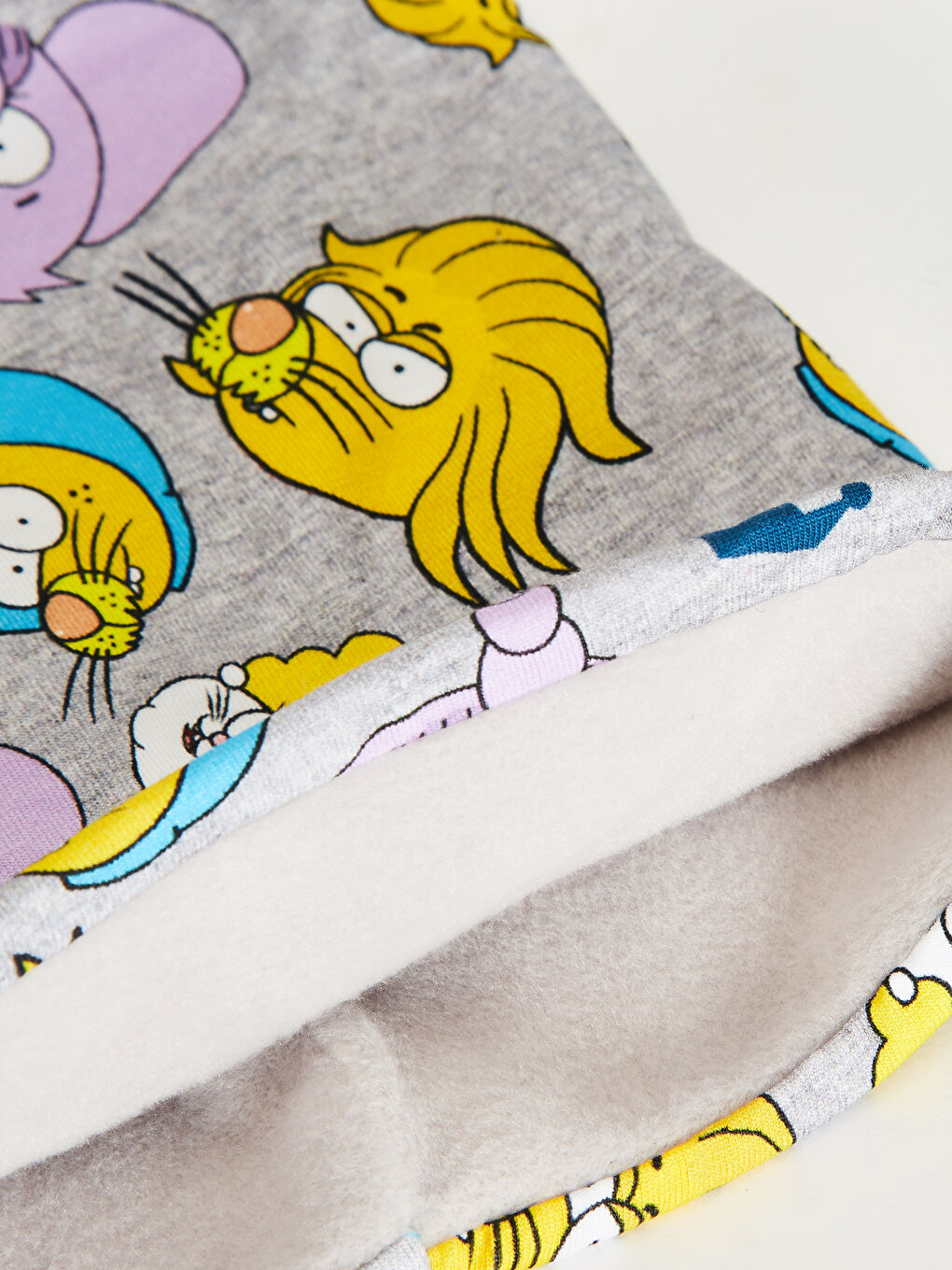 Gri Erkek Çocuk Kral Şakir Jarse Kaşkol-2