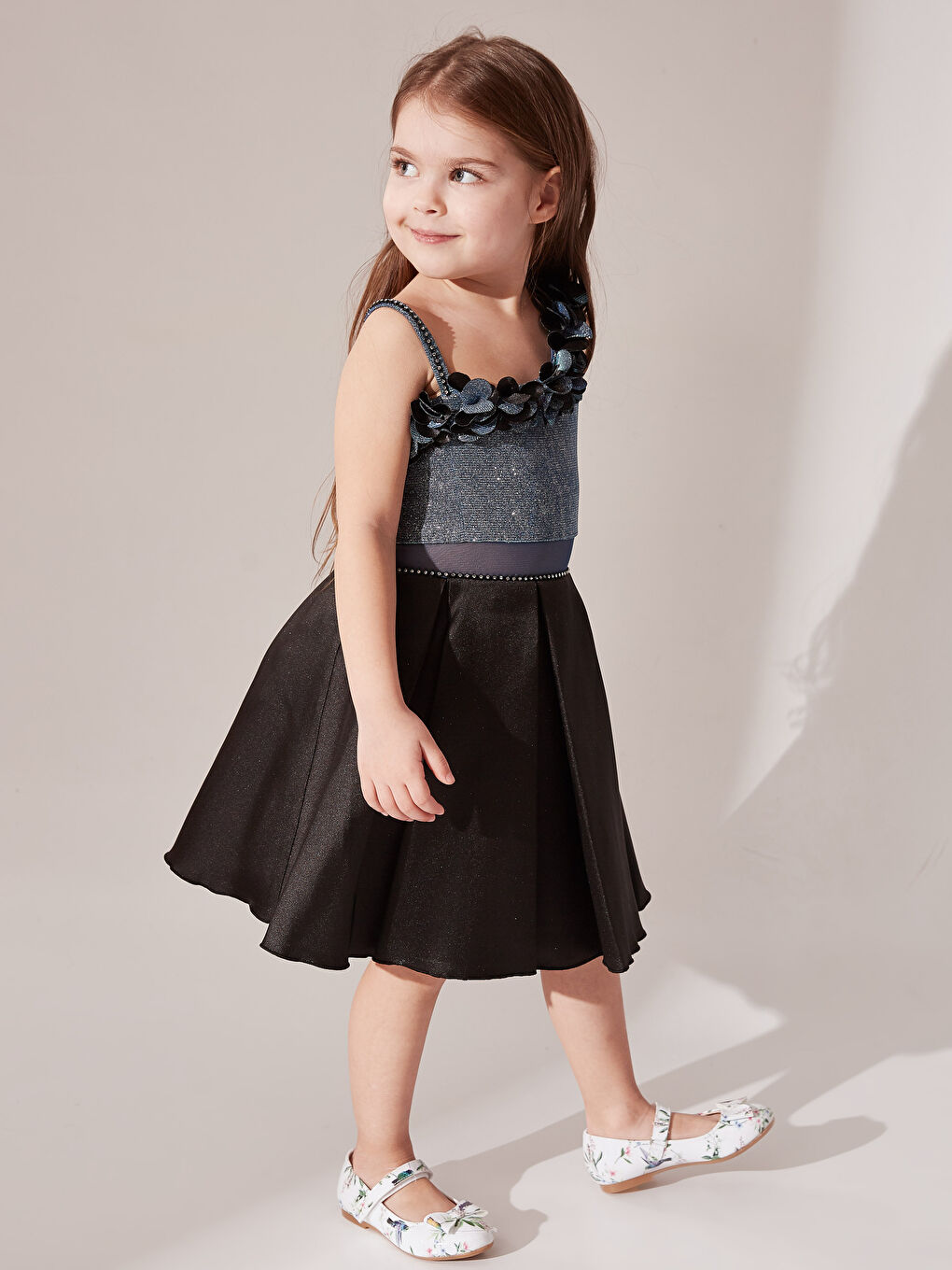 Mavi Kız Çocuk Kostüm